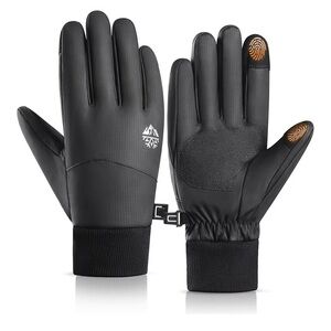 Men’s Waterproof Winter Touchscreen Gloves Size Small Black NEW in Box ❄️🧤📱